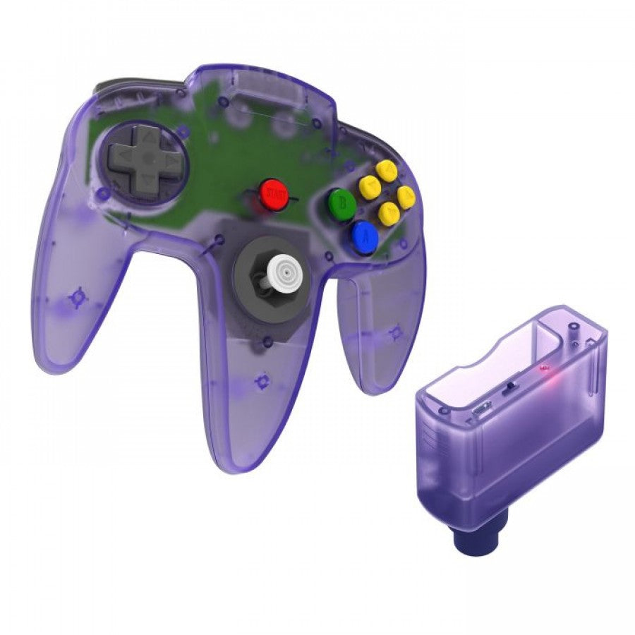 N64 Wireless 2.4 GHz controller [Atomic Purple] – Nintendo 64 Accessory (N64)