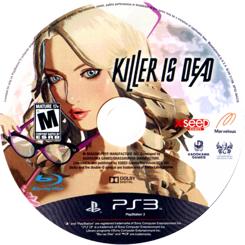Killer is Dead – PlayStation 3 (PS3)