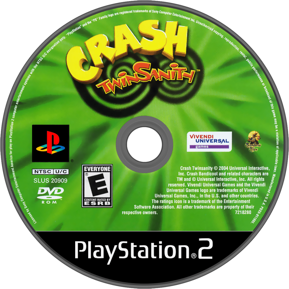 Crash Twinsanity – PlayStation 2 (PS2)