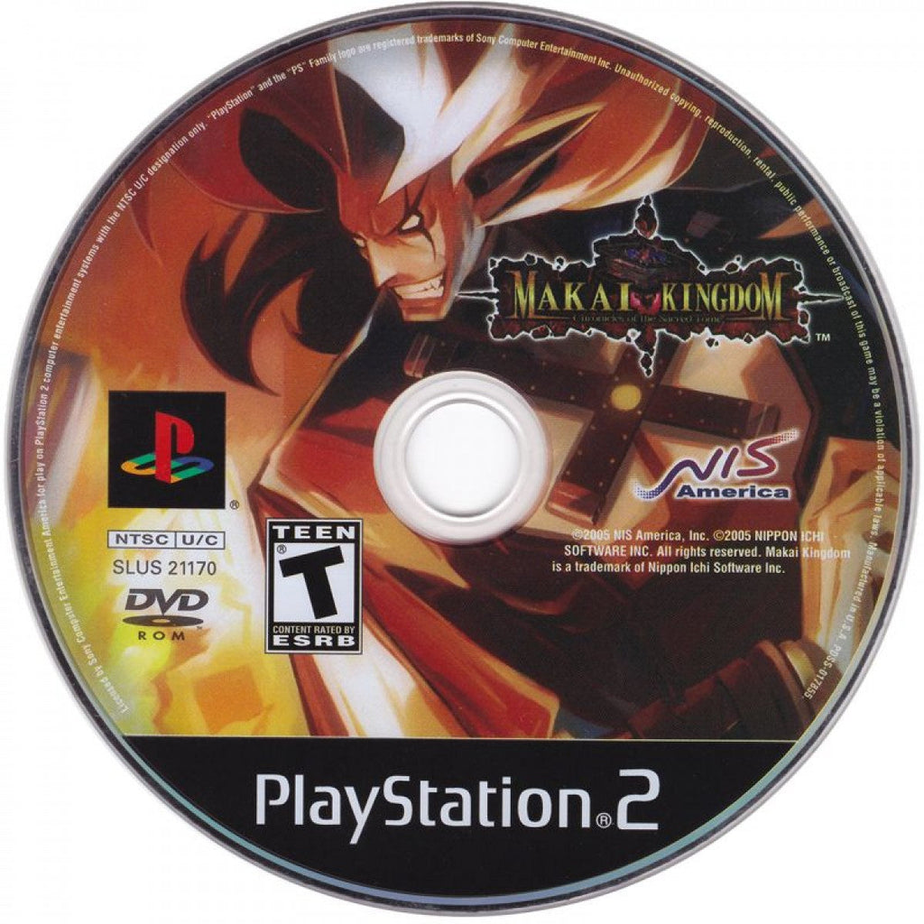 Makai Kingdom Chronicles of the Sacred Tome – PlayStation 2 (PS2)