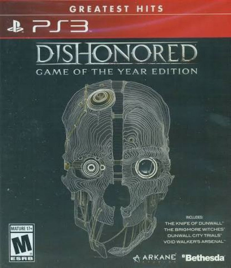 Dishonored [Game of the Year][Greatest Hits] – PlayStation 3 (PS3)