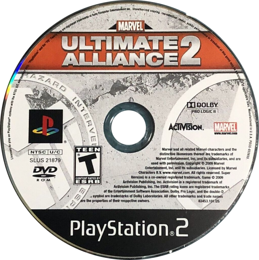 Marvel Ultimate Alliance 2 – PlayStation 2 (PS2)