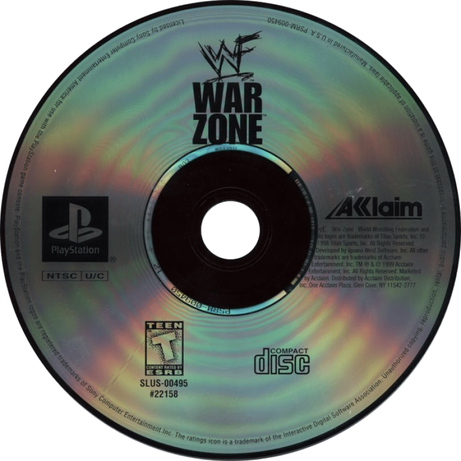 WWF War Zone [Greatest Hits] – PlayStation 1 (PS1)