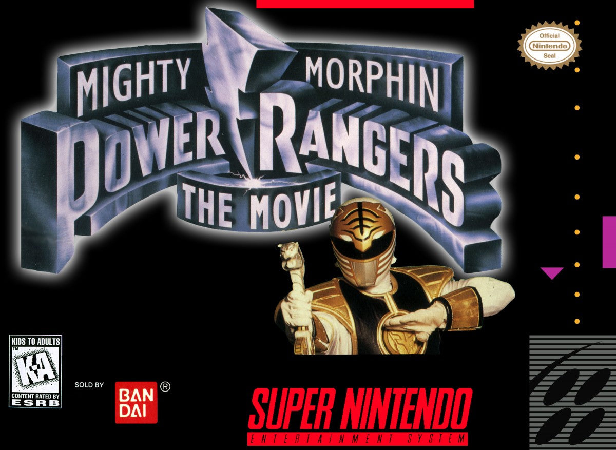 Mighty Morphin Power Rangers The Movie – Super Nintendo Entertainment System (SNES)