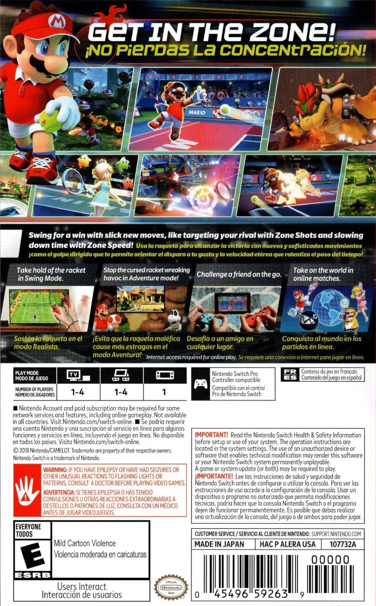 Mario Tennis Aces – Nintendo Switch (NS)