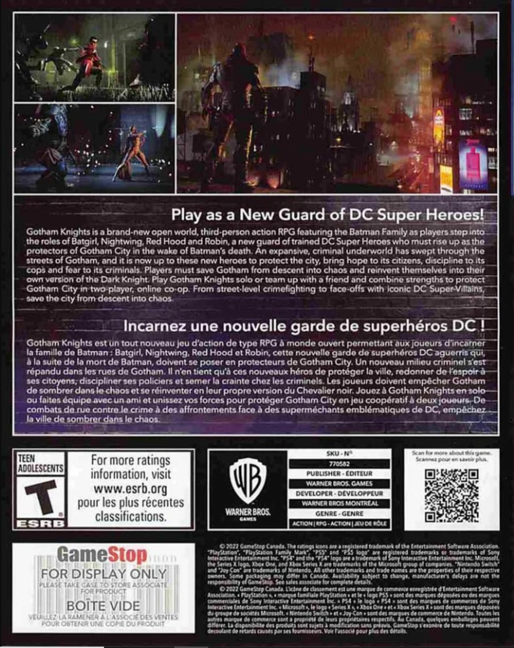 Gotham Knights – PlayStation 5 (PS5)