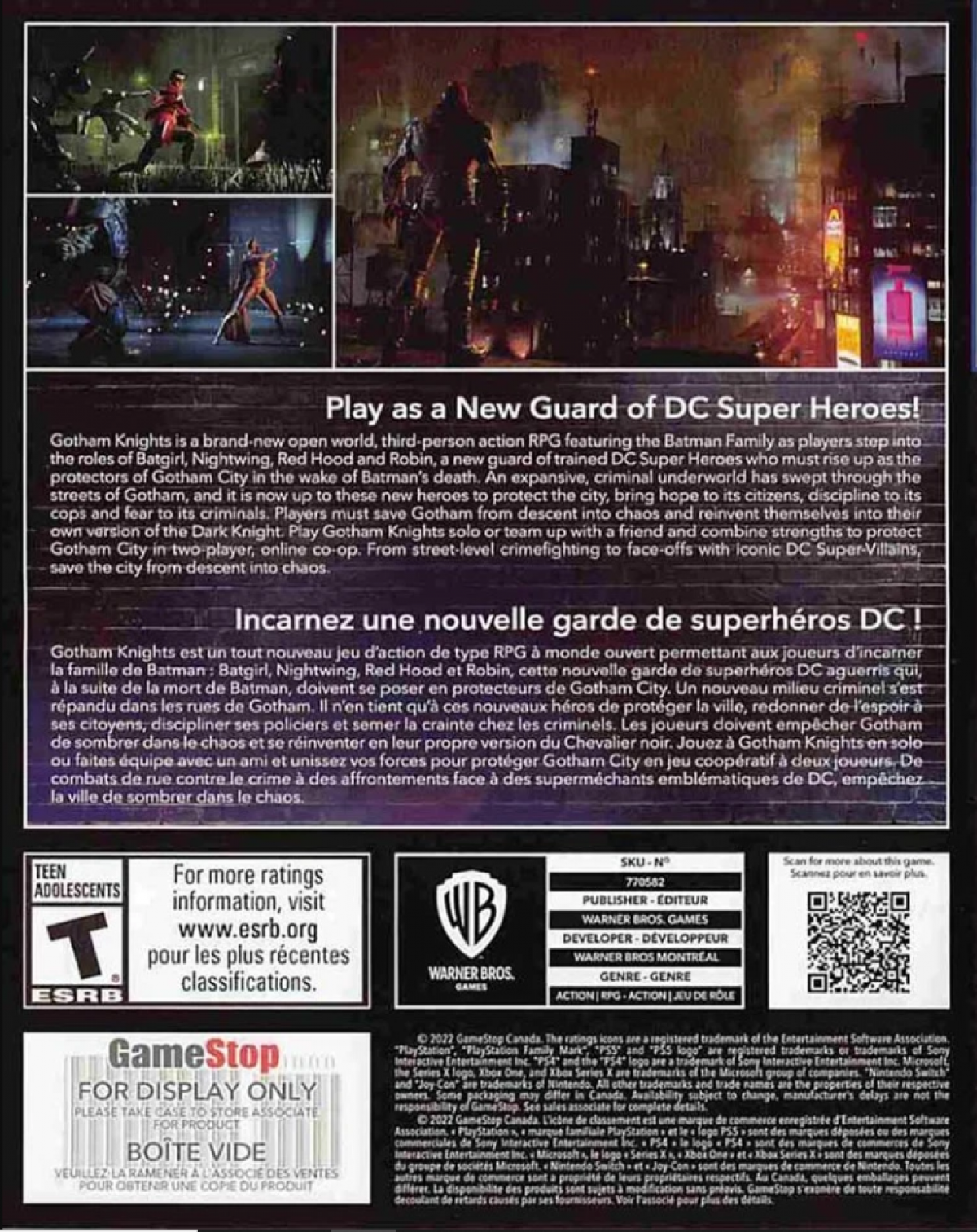 Gotham Knights – PlayStation 5 (PS5)