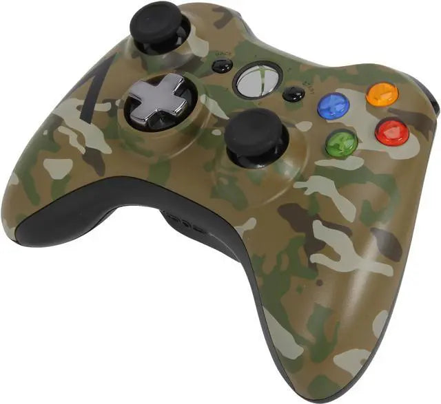 Xbox 360 Wireless Controller [Woodland Camo]  – Xbox 360 Accessory (X360)