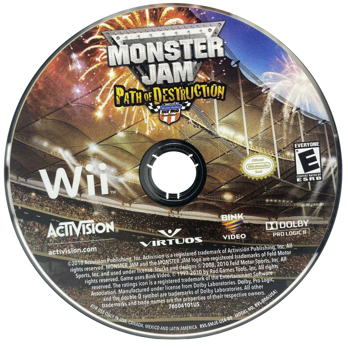 Monster Jam: Path of Destruction – Nintendo Wii (Wii)