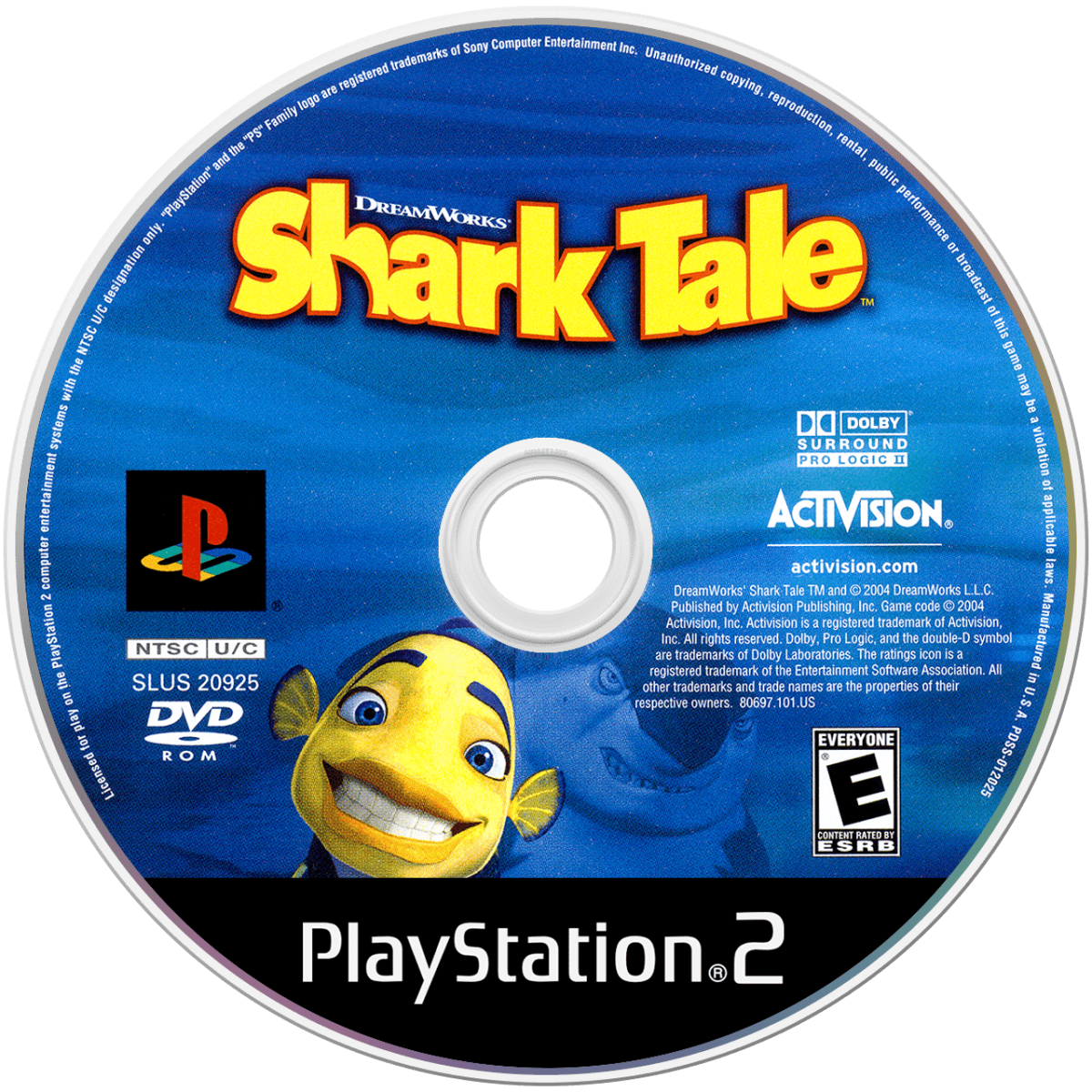 Shark Tale – PlayStation 2 (PS2)