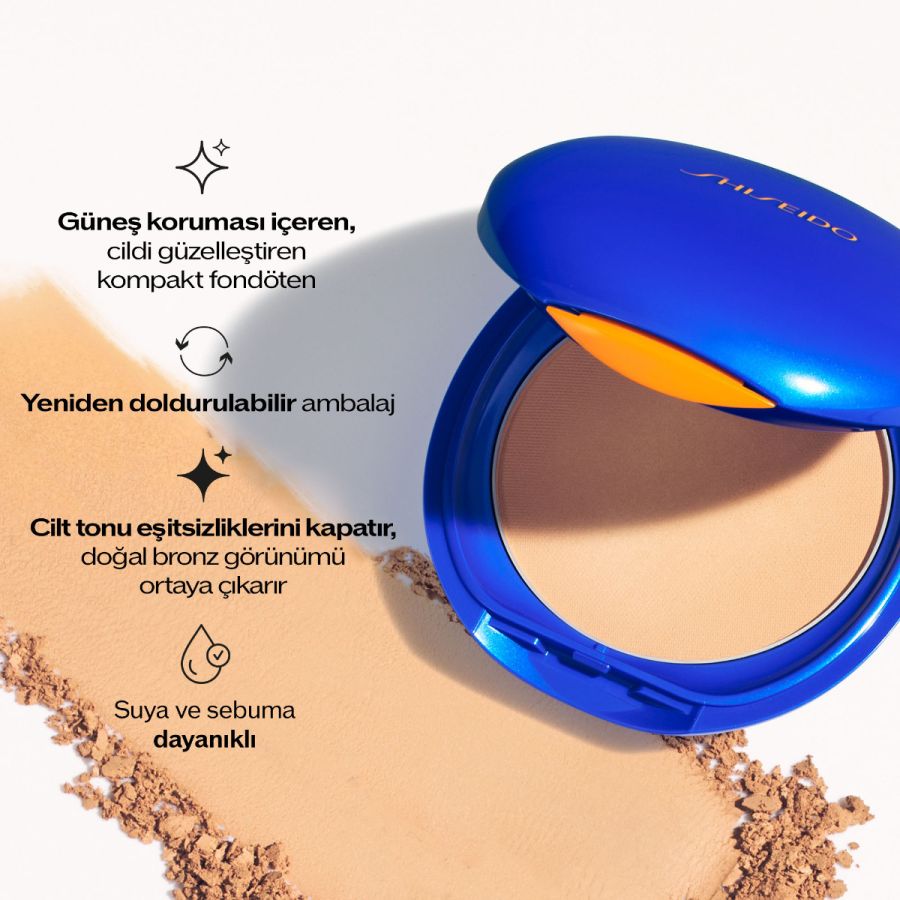 Shiseido UV Protective Compact Foundation Medium Ivory 12g