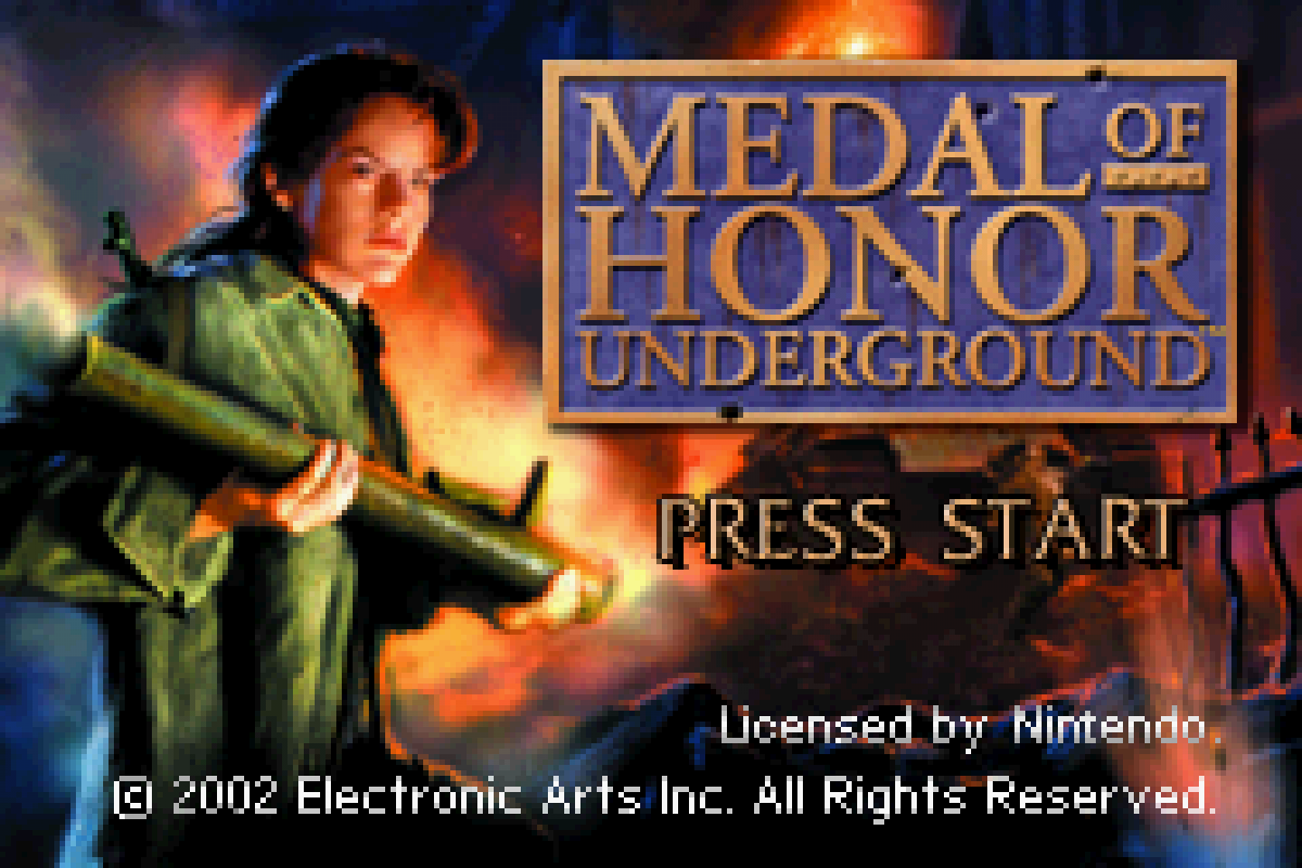 Medal of Honor: Underground – Game Boy Advance (GBA)