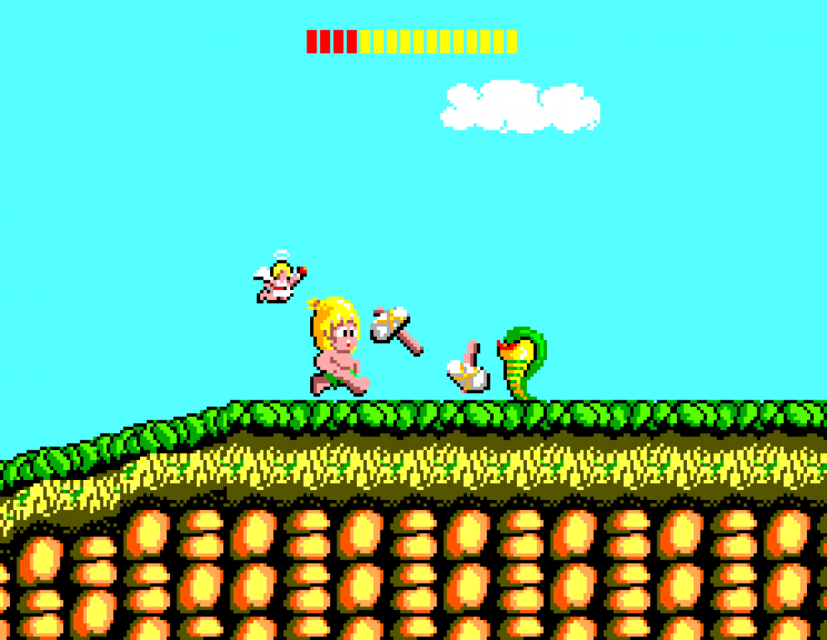 Wonder Boy – Sega Master System (SMS)