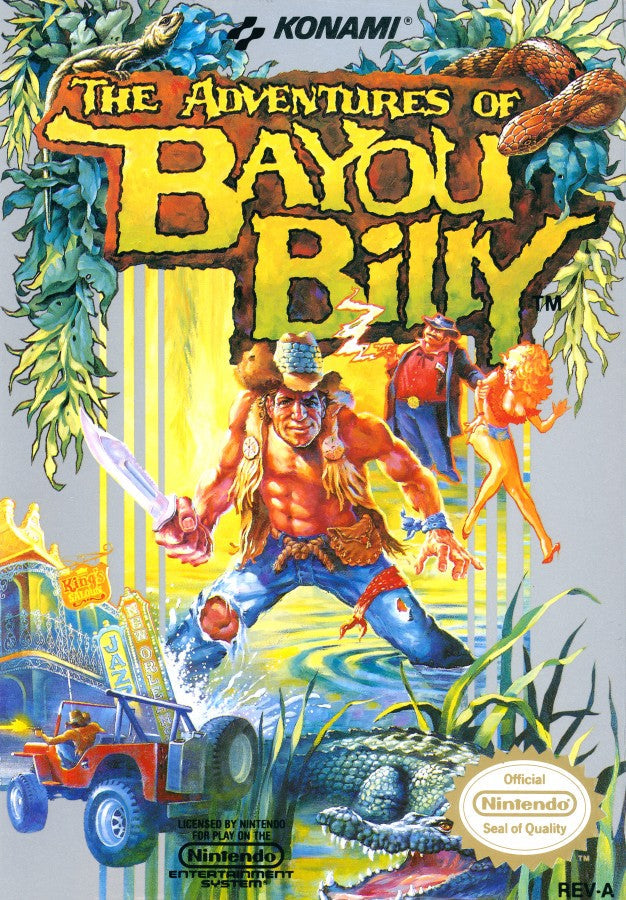 The Adventures of Bayou Billy  – Nintendo Entertainment System (NES)