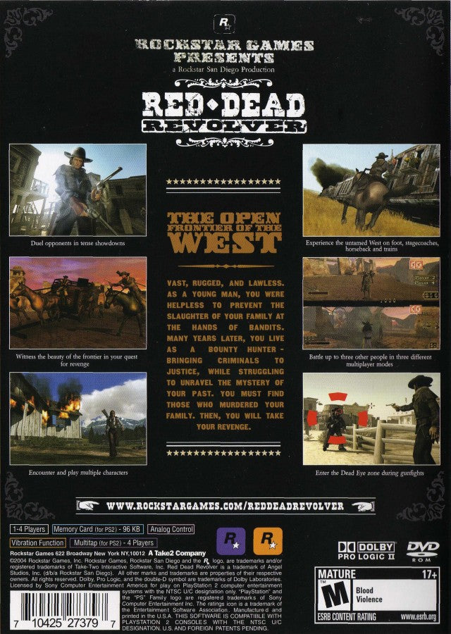 Red Dead Revolver [Greatest Hits] – PlayStation 2 (PS2)