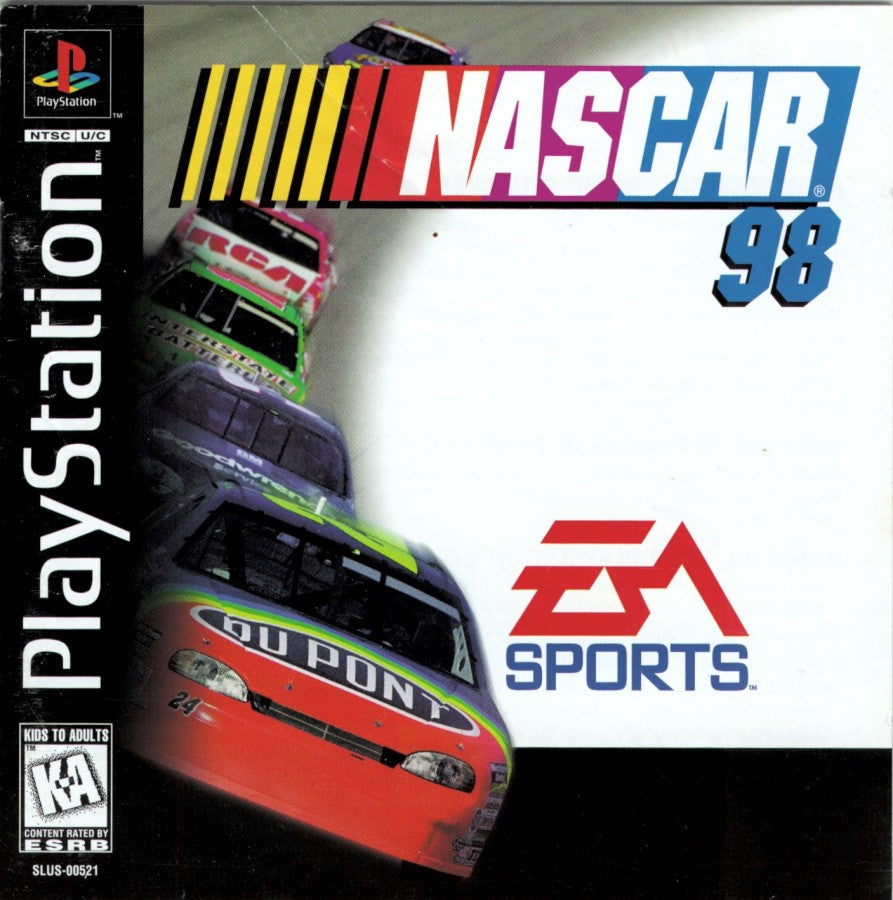 NASCAR 98 – PlayStation 1 (PS1)