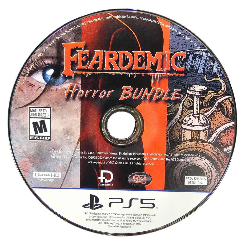 Feardemic Horror Bundle – Playstation 5 (PS5)