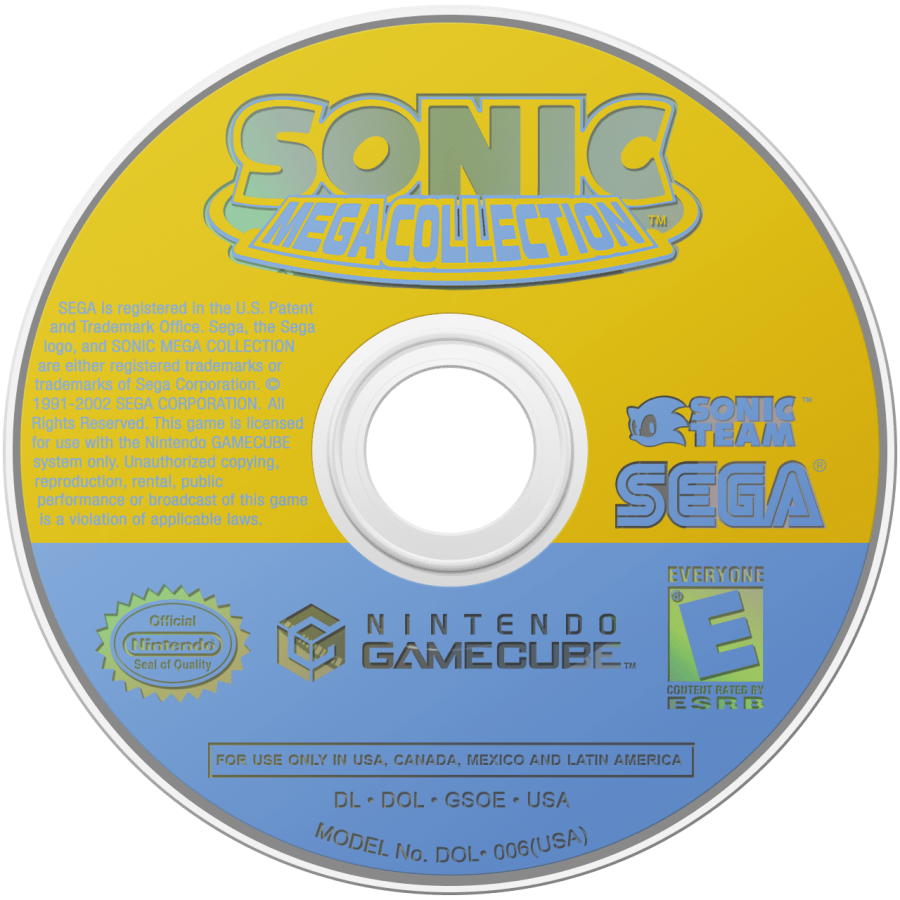 Sonic Mega Collection [Player's Choice] – GameCube (GC)