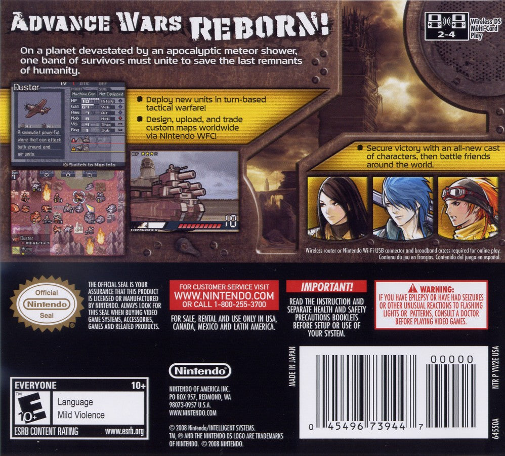 Advance Wars: Days of Ruin – Nintendo DS (DS)