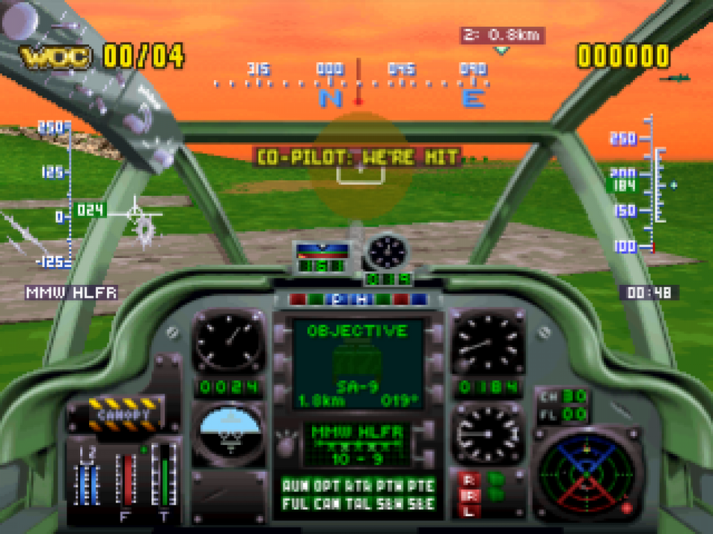 Gunship – PlayStation 1 (PS1)