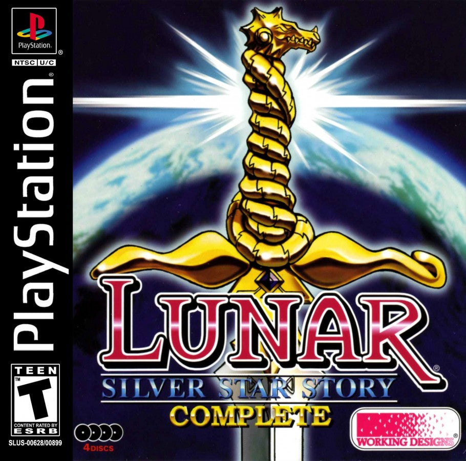 Lunar Silver Star Story Complete [Game, Discs, and Manual Only] – PlayStation 1 (PS1)