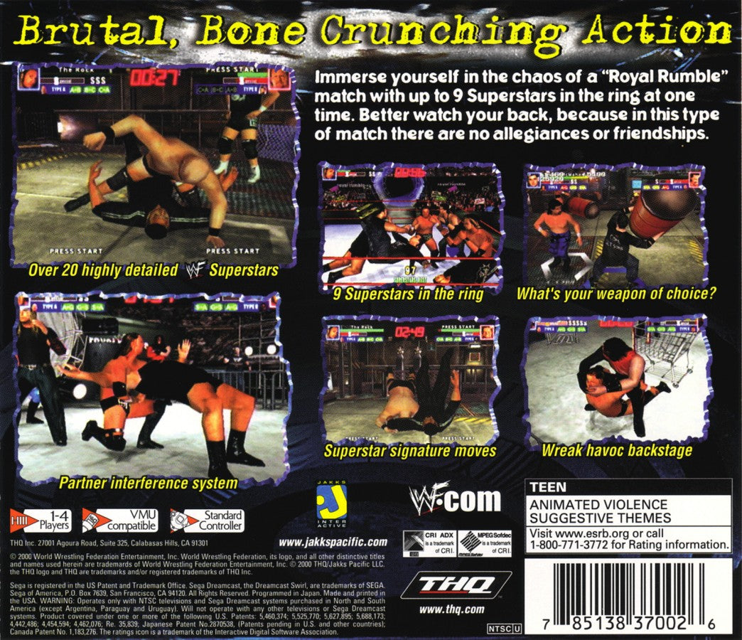 WWF Royal Rumble – Sega Dreamcast (DC)