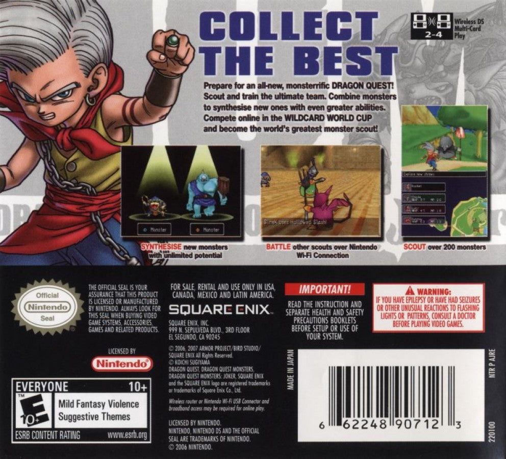 Dragon Quest Monsters: Joker — Nintendo DS (DS)
