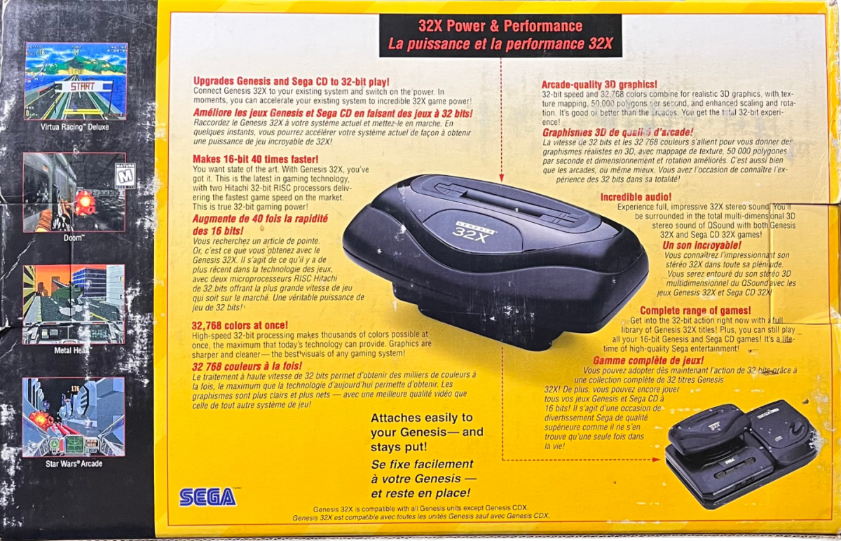 Sega 32X System [Complete in Box] – [32X]