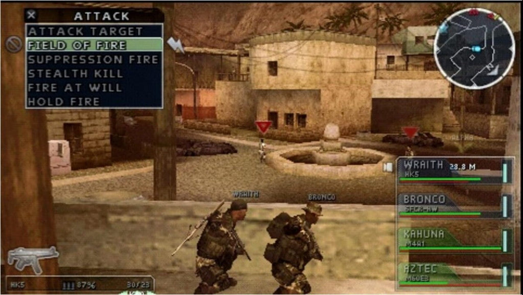 SOCOM US Navy Seals Tactical Strike — PlayStation Portable (PSP)