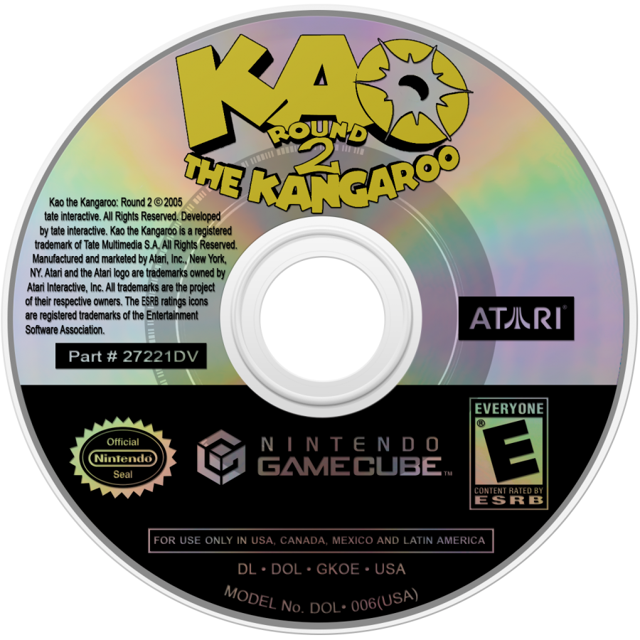 Kao the Kangaroo: Round 2 – GameCube (GC)