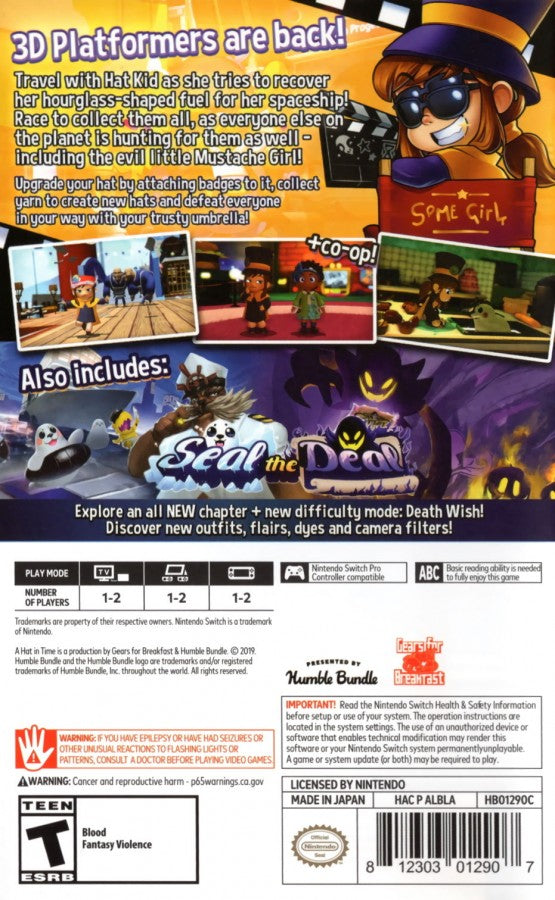 A Hat in Time – Nintendo Switch (NS)