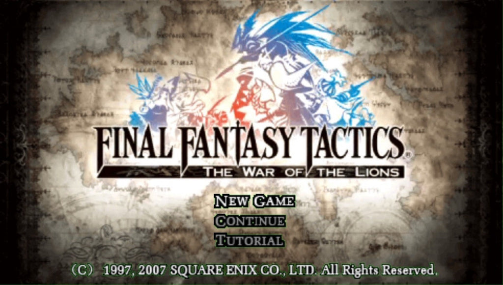 Final Fantasy Tactics: The War of the Lions  – PlayStation Portable (PSP)