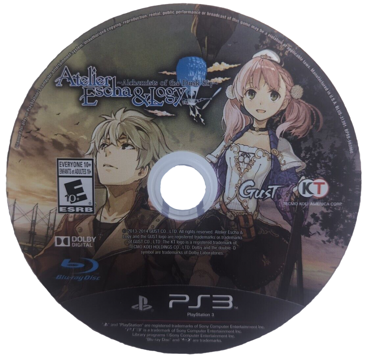 Atelier Escha & Logy: Alchemists of Dusk Sky – Playstation 3 (PS3)