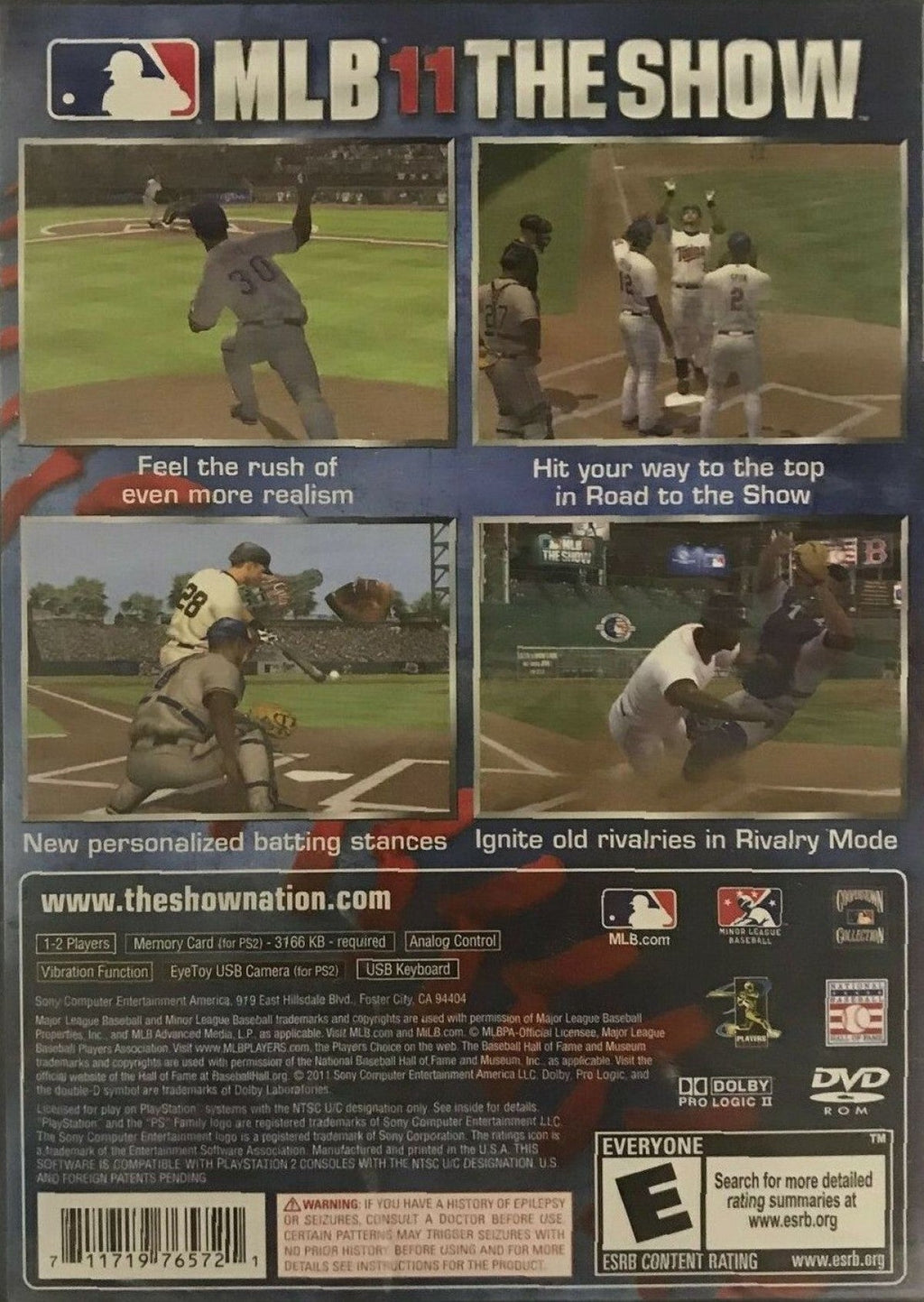 MLB 11: The Show – PlayStation 2 (PS2)
