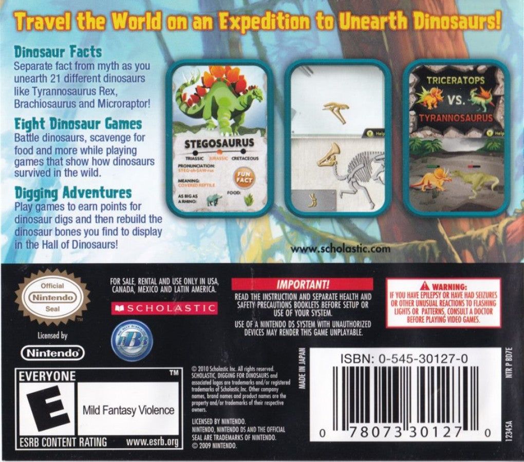 Digging for Dinosaurs – Nintendo DS (DS)