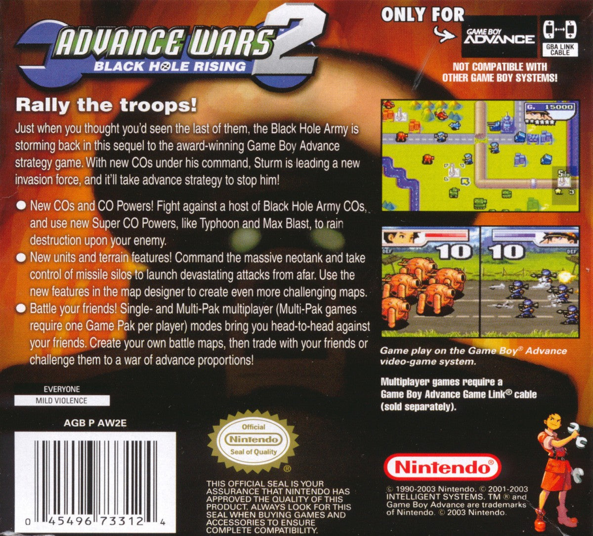 Advance Wars 2 – Game Boy Advance (GBA)