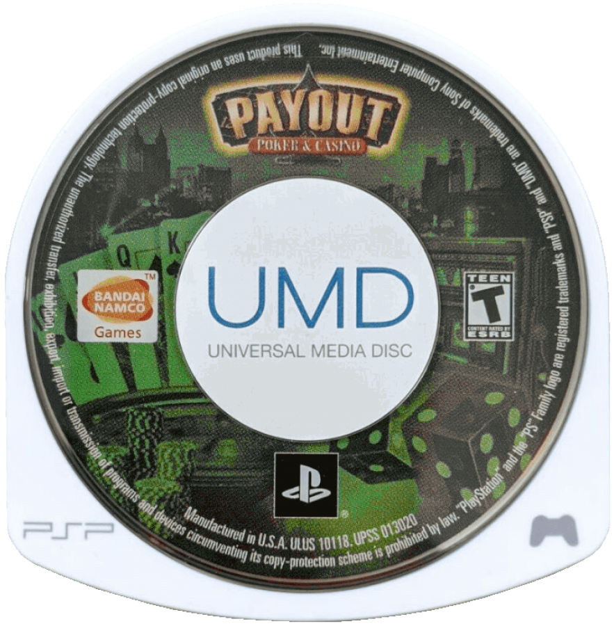 Payout Poker and Casino – PlayStation Portable (PSP)