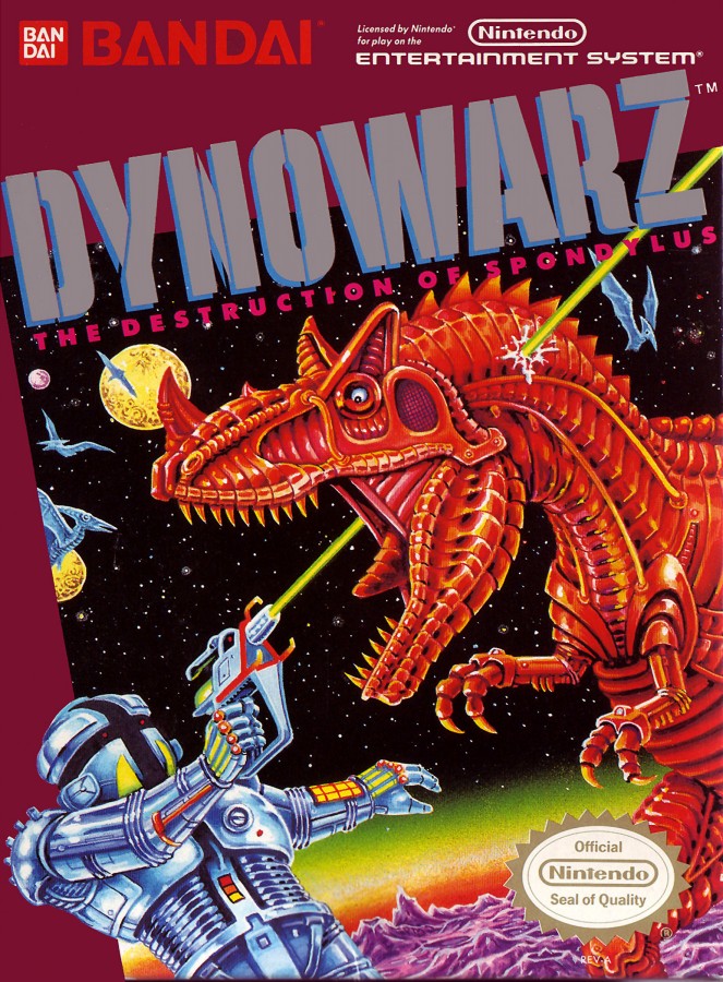 Dynowarz: The Destruction of Spondylus [CIB] – Nintendo Entertainment System (NES)