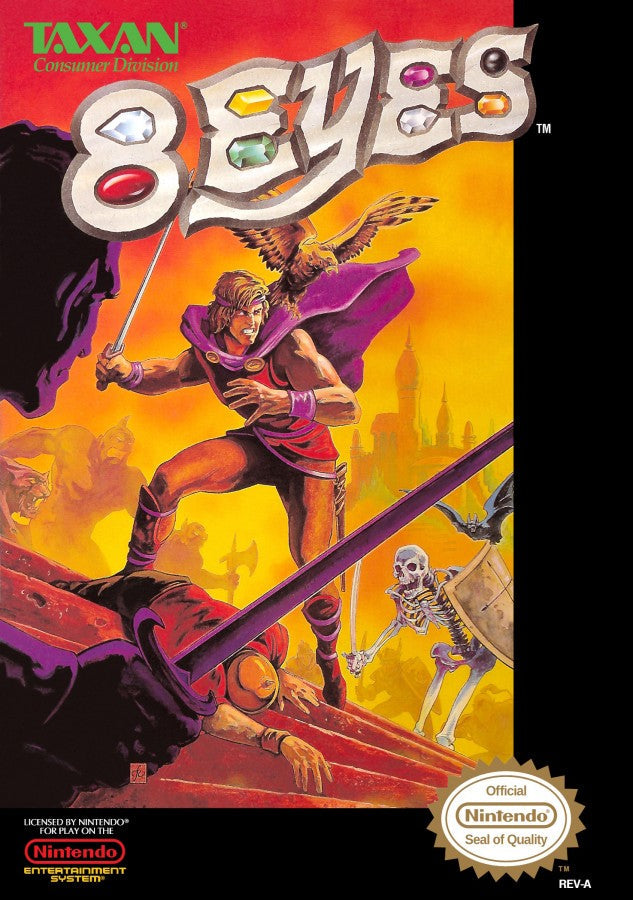 8 Eyes [CIB] – Nintendo Entertainment System (NES)