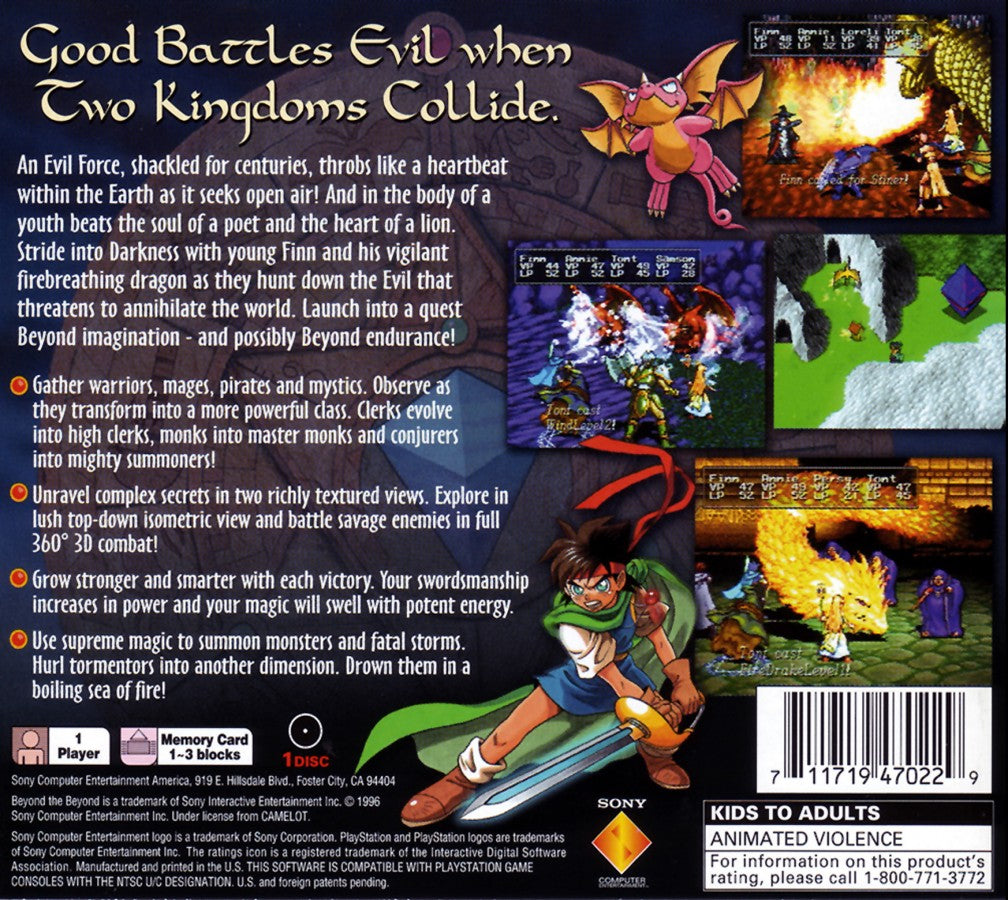 Beyond the Beyond – PlayStation 1 (PS1)
