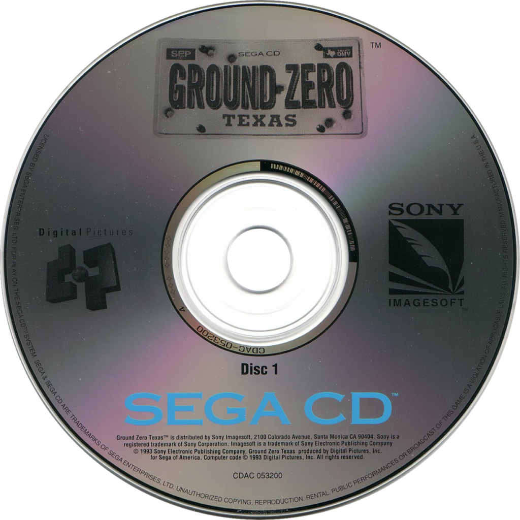 Ground Zero Texas – Sega CD (SCD)