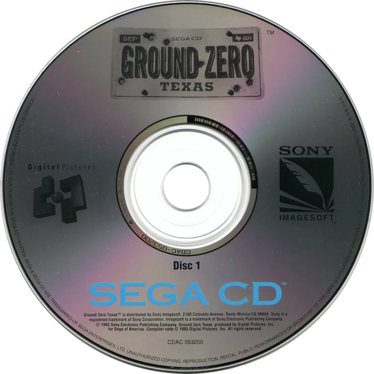 Ground Zero Texas – Sega CD (SCD)