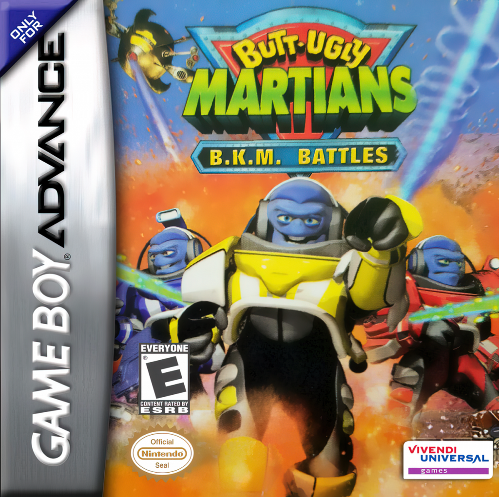 Butt Ugly Martians: BKM Battles – Game Boy Advance (GBA)
