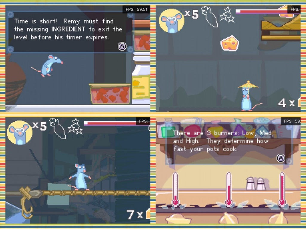 Disney Pixar Ratatouille – Game Boy Advance (GBA)