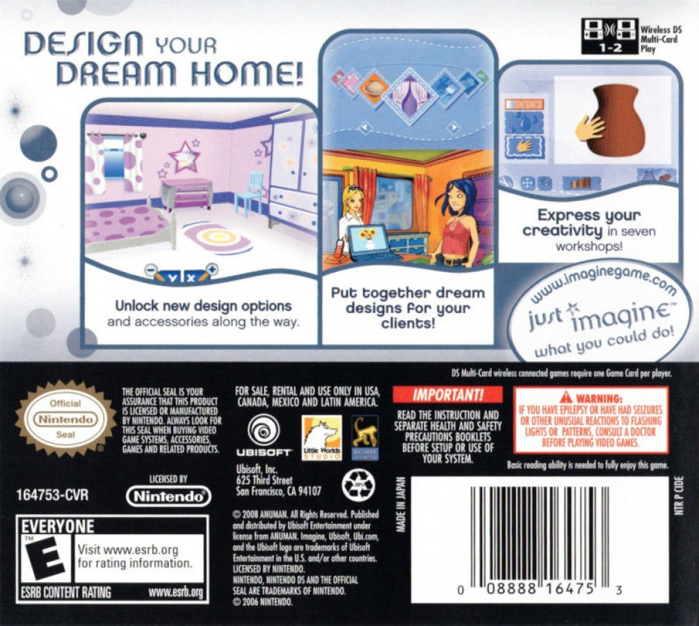 Imagine: Interior Designer – Nintendo DS (DS)