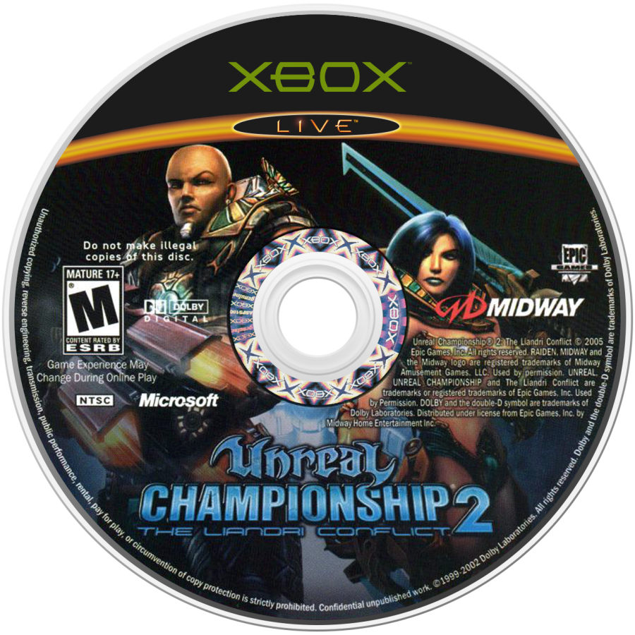 Unreal Championship 2: The Liandri Conflict – Xbox (XBOX)