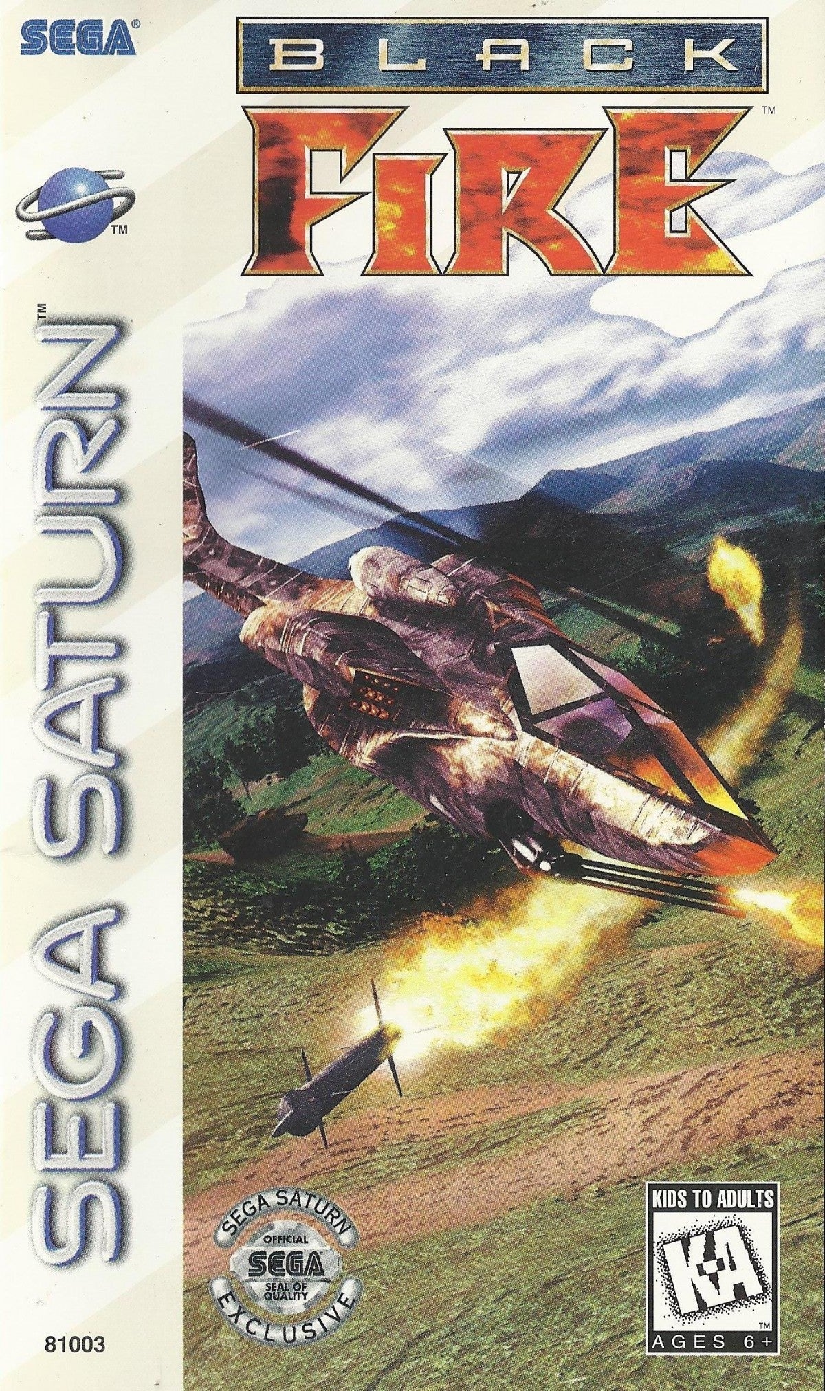 Black Fire – Sega Saturn (SS)