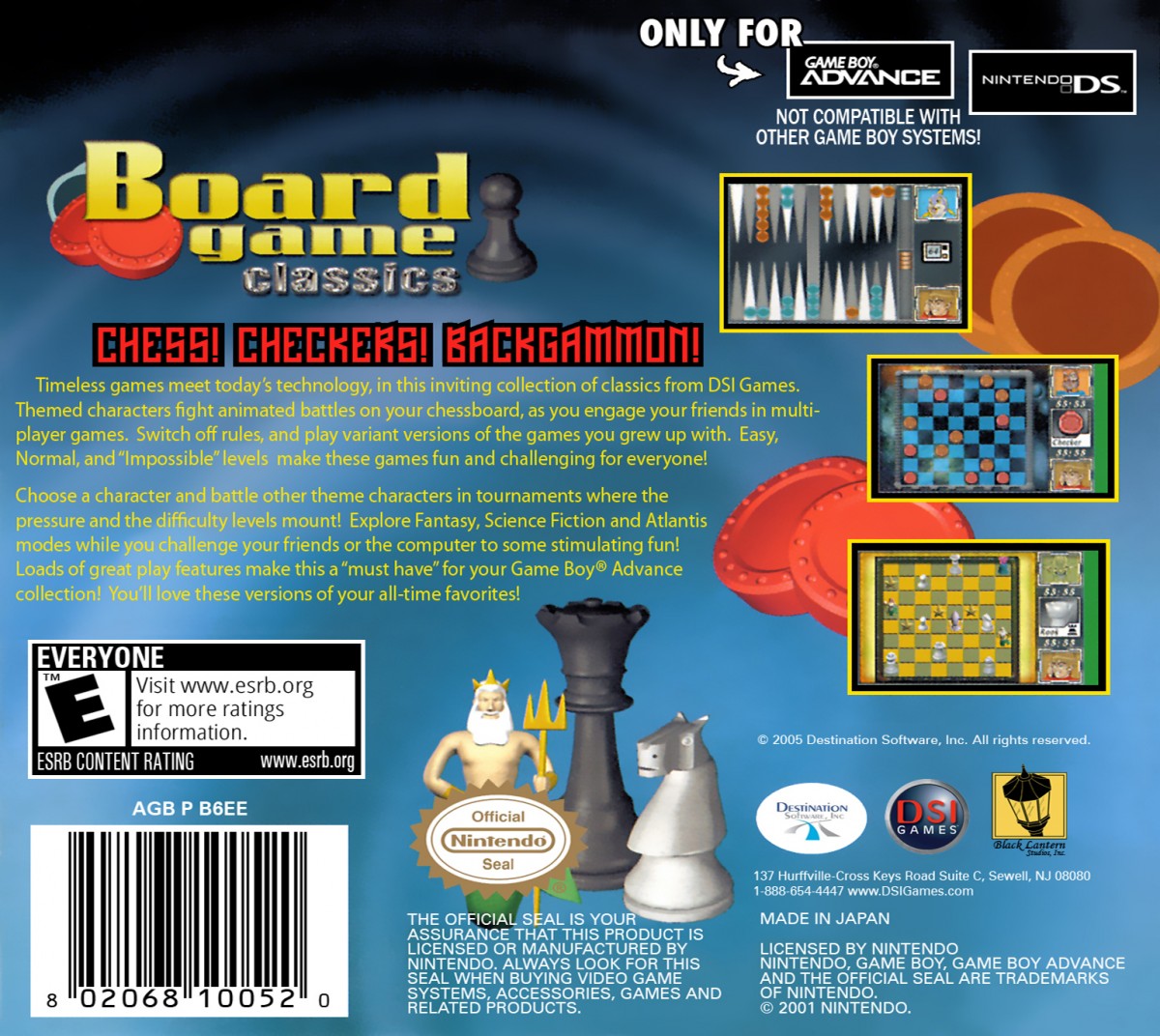 Board Game Classics – Game Boy Advance (GBA)