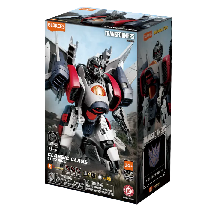 Blokees: Transformers - Classic Class 25 - Blitzwing – Model Kit