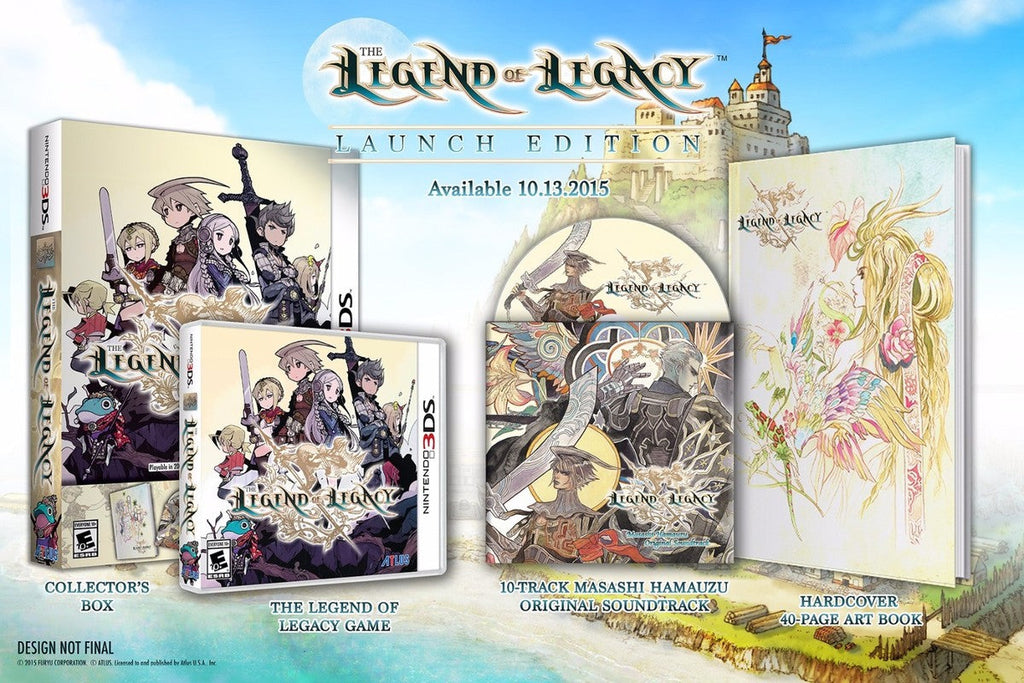 Legend of Legacy [Launch Edition] – Nintendo 3DS (3DS)